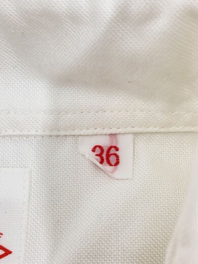 商品画像：長袖シャツ/36/コットン/WHT/20s-ws-001// 4