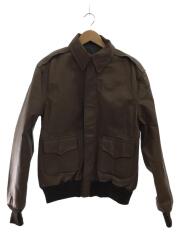 レザージャケット・ブルゾン/40/レザー/BRW