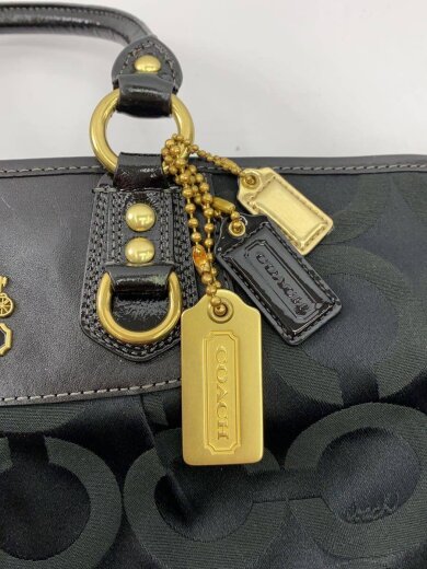 商品画像：ショルダーバッグ_オプアート/--/BLK/総柄 7