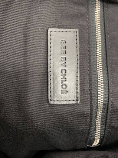 商品画像：トートバッグ/レザー/BLK/無地/04-12-87-85 5