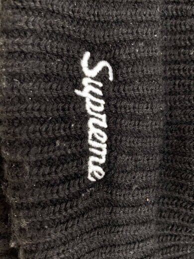 画像：Supremeニットキャップ/--/アクリル/BLK/無地/メンズ4