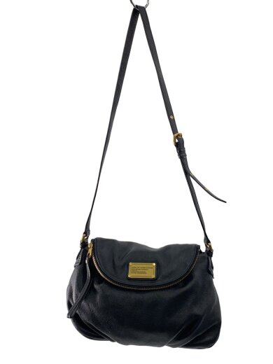 商品画像：ショルダーバッグ/レザー/BLK 1