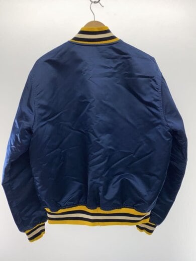 商品画像：スタジャン/L/ナイロン/NVY/無地 2