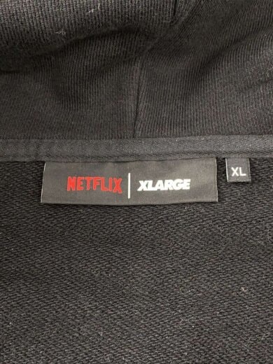 商品画像：ジップパーカー/XL/コットン/BLK/無地/101241012024 3