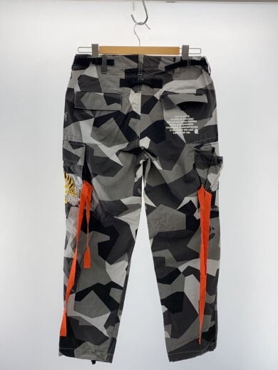 商品画像：カーゴパンツ/M/コットン/GRY/カモフラ/001PTE801012X 2