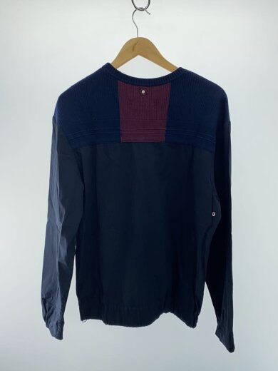 商品画像：長袖Tシャツ/M/コットン/NVY 2