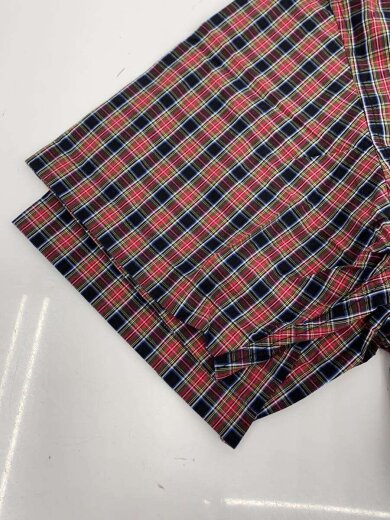 商品画像：半袖シャツ/L/コットン/RED/チェック 6