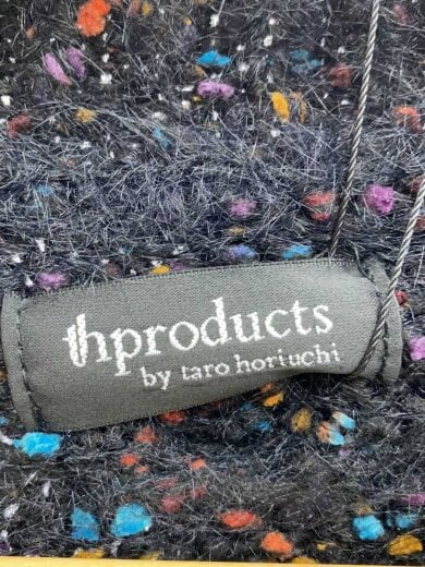 商品画像：ニット・セーター(厚手)/1/ポリエステル/BLK/無地/2502-K23-210 3