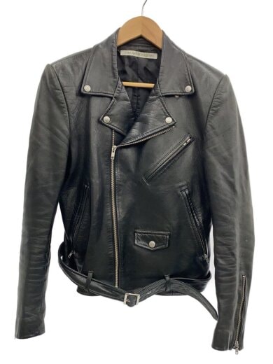 商品画像：ダブルライダースジャケット/38/羊革/BLK/JLS-04-01 1