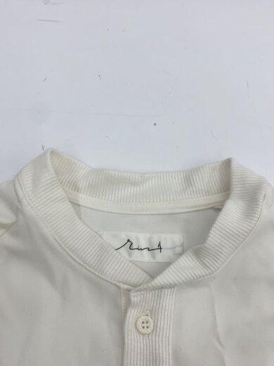 商品画像：Rin/ヘンリーネックカットソー/S/ポリエステル/WHT 6