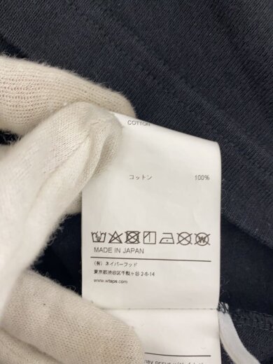 商品画像：長袖Tシャツ/3/コットン/BLK/無地/252atdt-csm07 5