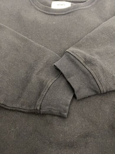 商品画像：長袖Tシャツ/3/コットン/BLK/無地/252atdt-csm07 7