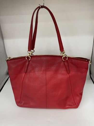 商品画像：ハンドバッグ_オールレザー/レザー/RED// 3