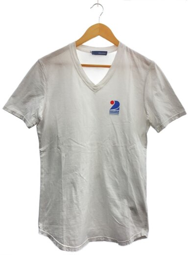 商品画像：Tシャツ/M/コットン/WHT/無地 1