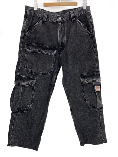 商品画像：カーゴパンツ/35/コットン/BLK/無地/PC9-A7368-0006 1