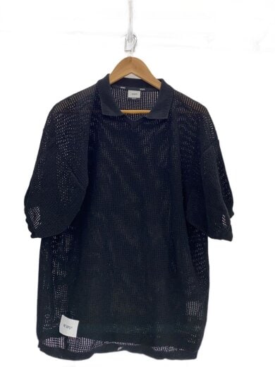 商品画像：ニット・セーター(薄手)/3/コットン/BLK/261FZDT-KNM01// 1