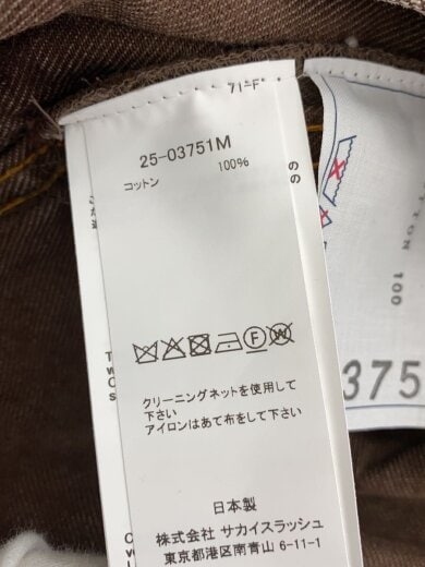 商品画像：25AW/デニムジャケット/3/コットン/BRW/25-03751M// 5