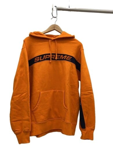 商品画像：17SS/full stripe hoodet/パーカー/L/コットン/ORN 1