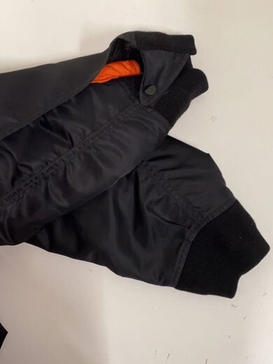 商品画像：Flat Layerd MA-1/ジャケット/44/ナイロン/BLK/無地/A03BL071 7