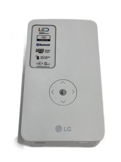 商品画像：プロジェクター MiniBeam PH30JG [ホワイト] 1