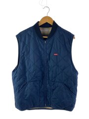 17AW/ベスト/L/コットン/NVY