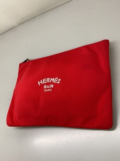 商品画像：ネオバン/クラッチバッグ/ポリエステル/RED 2