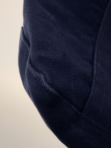 画像：POLO RALPH LAURENデニムカットオフトートバッグ/キャンバス/NVY/角擦れ有7