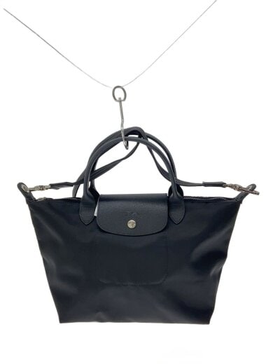 画像：LONGCHAMPショルダーバッグ/--/BLK/無地/L15125780011