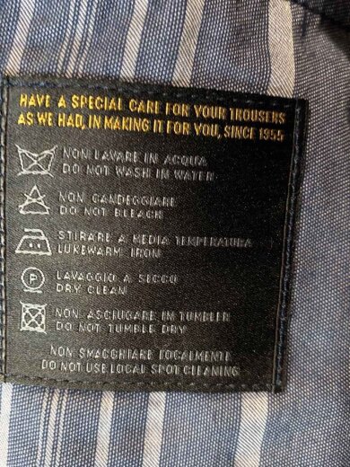 商品画像：ボトム/46/ウール/NVY/無地 5