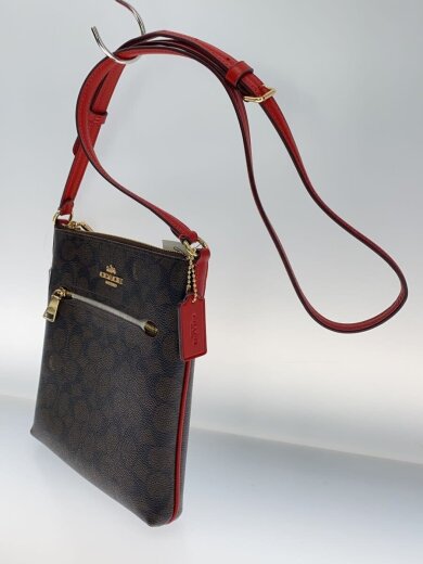 商品画像：ショルダーバッグ/レザー/BRW/総柄/CW325 2