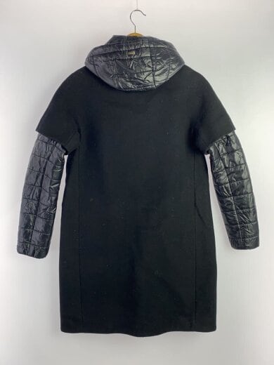 商品画像：レイヤードダウンコート/--/--/BLK 2