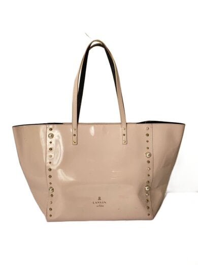 商品画像：トートバッグ/エナメル/PNK 1