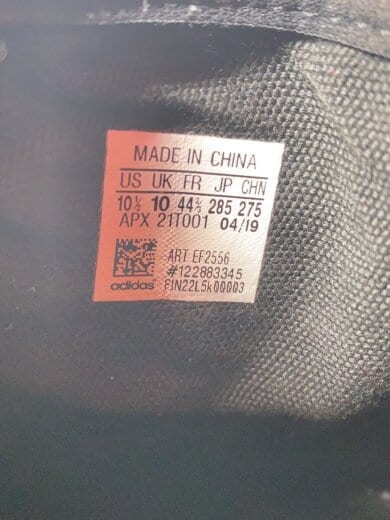 商品画像：ローカットスニーカー/28.5cm/BLK/EF2556 5