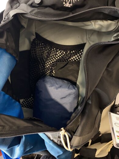 商品画像：リュック/ナイロン/BLU 6