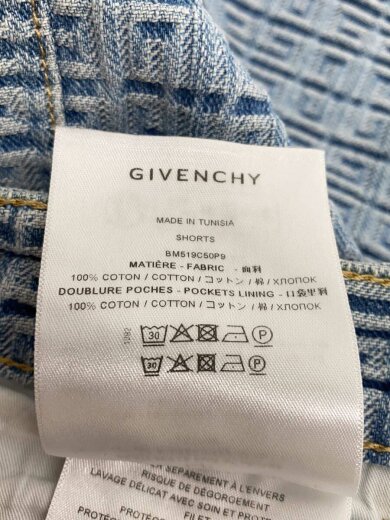 商品画像：モノグラムショートパンツ/30/デニム/BLU/BM519C50P9 5