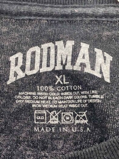 商品画像：RODMAN/Tシャツ/XL/コットン/BLK 3