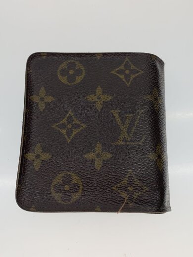 商品画像：コンパクト・ジップ_モノグラム・キャンバス/PVC/BRW/総柄/メンズ 2