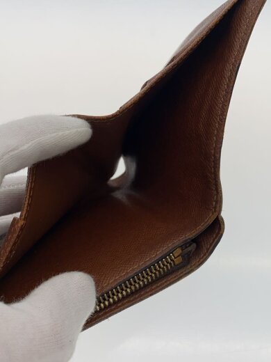 商品画像：コンパクト・ジップ_モノグラム・キャンバス/PVC/BRW/総柄/メンズ 6