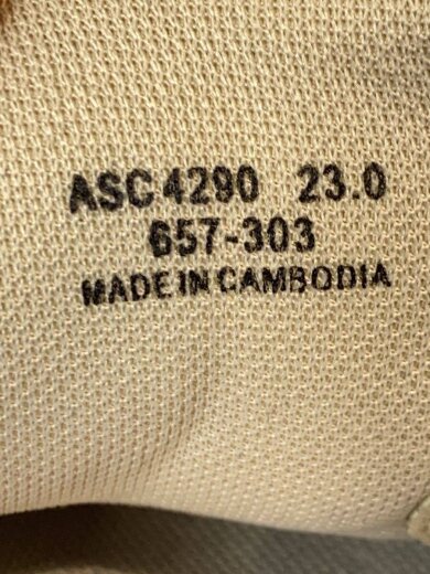 商品画像：ローカットスニーカー/23cm/BEG/ASC4290 5