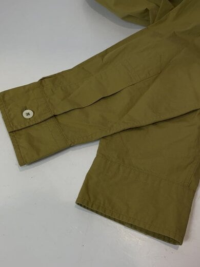 画像：MARGARET HOWELL長袖シャツ/ORGANIC COTTON POPLIN/L/コットン/GRN/579-21500095