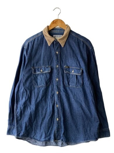 商品画像：長袖シャツ/XL/コットン/NVY// 1