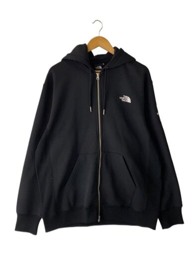 商品画像：SQUARE LOGO FULL ZIP_スクエアロゴフルジップ/XL/ポリエステル/BLK// 1