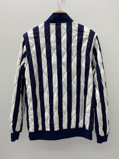 画像：Callawayキルティングジャケット/LL/ポリエステル/NVY/ストライプ/241-82105072