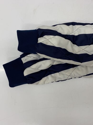 画像：Callawayキルティングジャケット/LL/ポリエステル/NVY/ストライプ/241-82105075