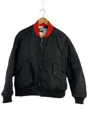 ダウンジャケット/1/ナイロン/BLK/無地/UC2C1207-2