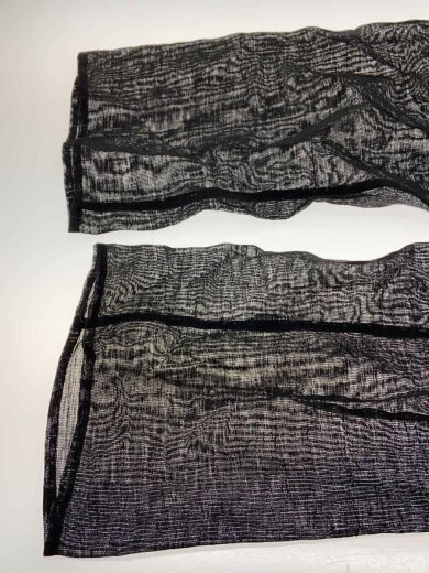 商品画像：Mesh Sheer ブラウス/FREE/リネン/BLK/25-051-922-1050-2-0 5