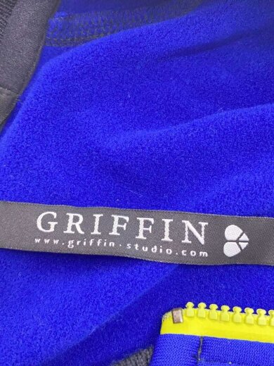 商品画像：ジップパーカー/--/コットン/BLU/GR956 3