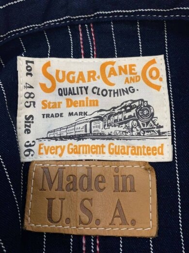 商品画像：カバーオール/36/--/NVY/ストライプ/485/USA製// 3