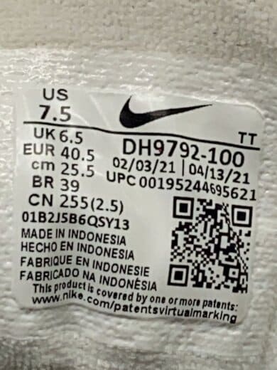 商品画像：AIR MAX 95 QS_エアマックス 95 QS/25.5cm/WHT// 5