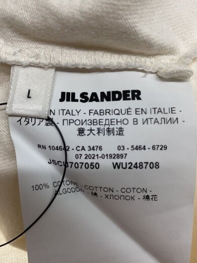 商品画像：Tシャツ/L/コットン/WHT/JSCU707050// 4